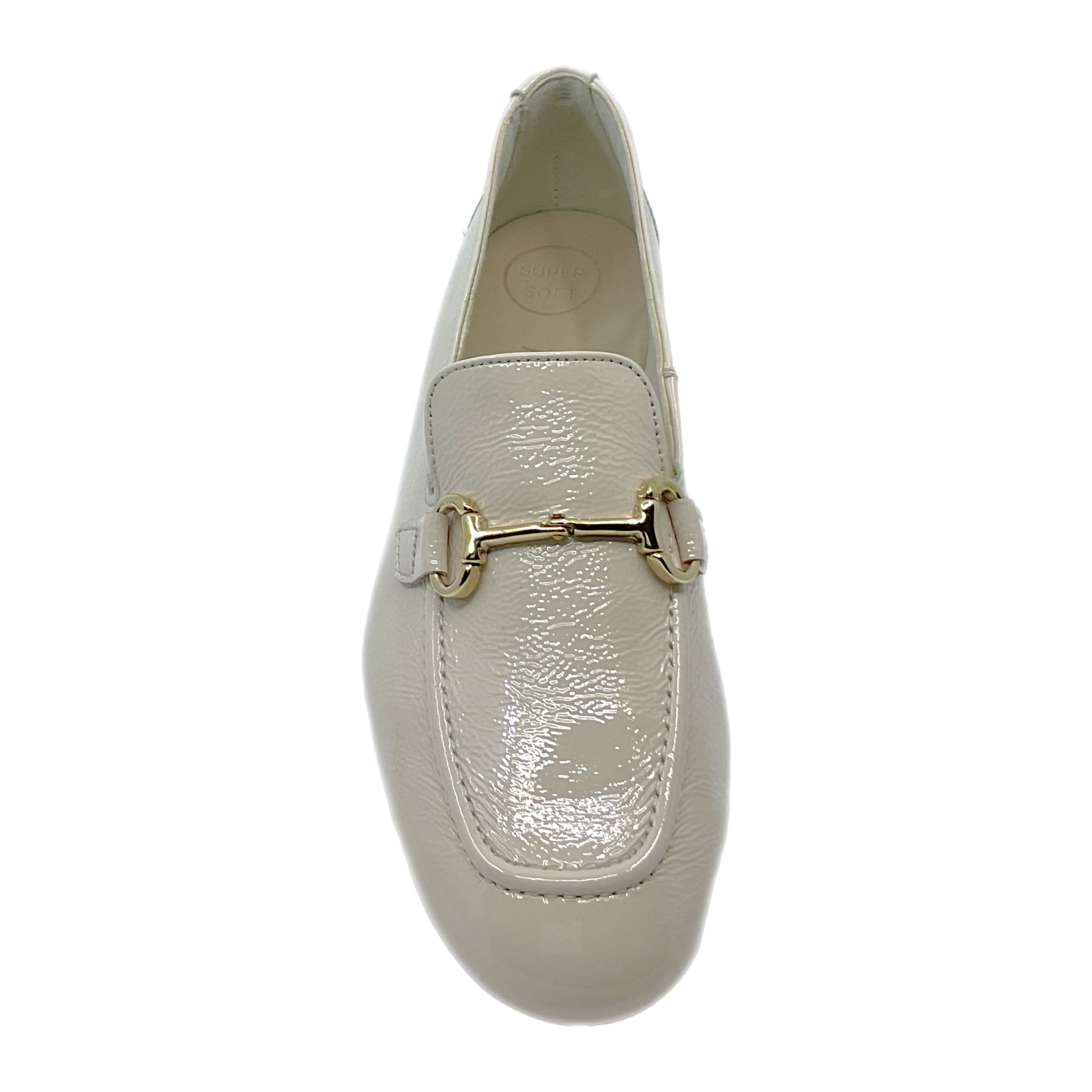 Paul Green White Leather Slip-On Loafers Amazon.com | Paul Green Adult 5288 014 Beige Gr. 4½  main image 3