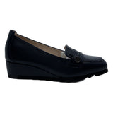 Women's Croc Detail Wedge Loafers – Hispanitas 211805